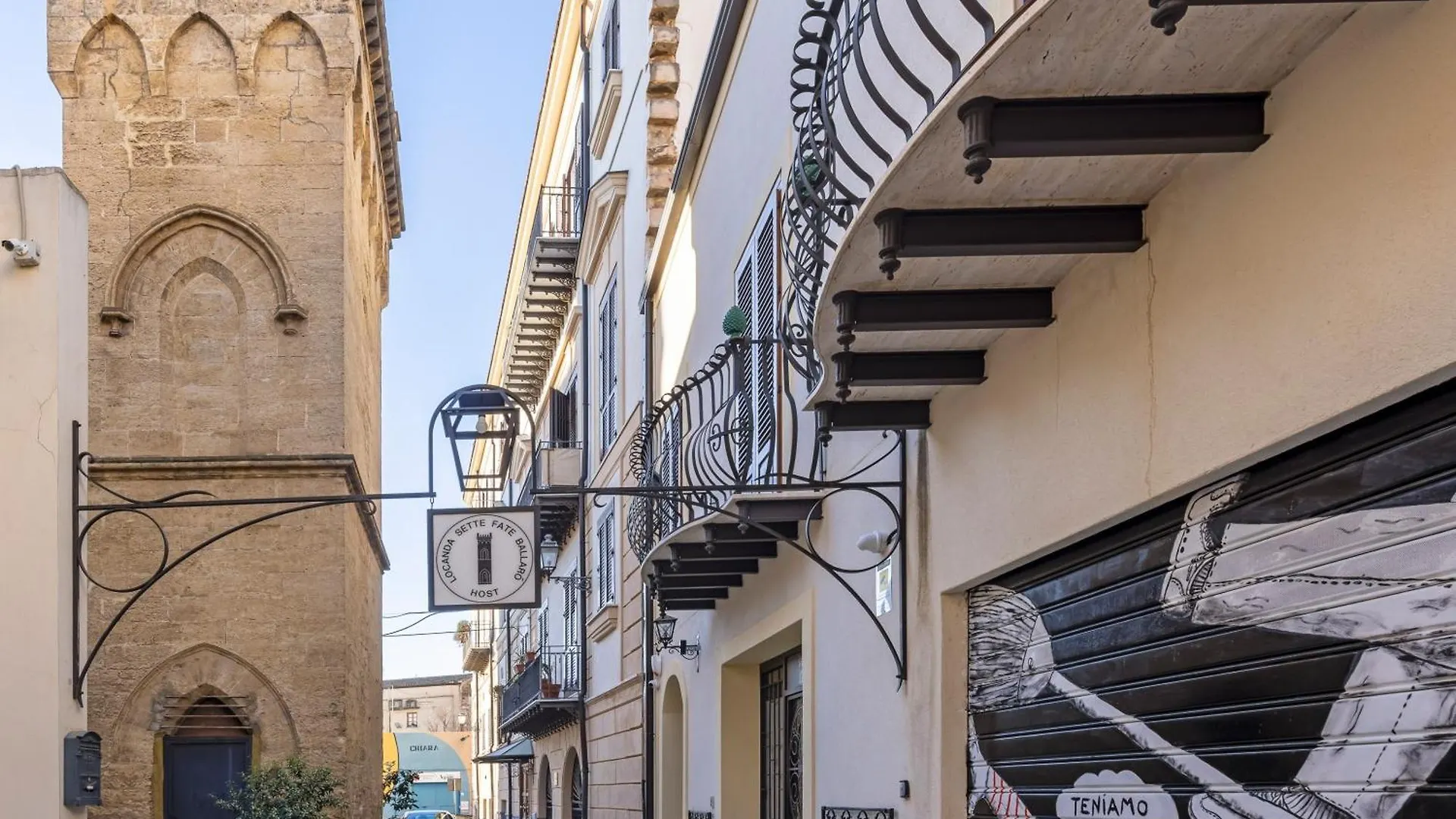 Locanda Sette Fate Spa E Solarium Palermo Gæstehus